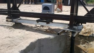 Купить сваи для ворот в Ртищево. Заказать ворота на сваях под ключ от 22183 руб